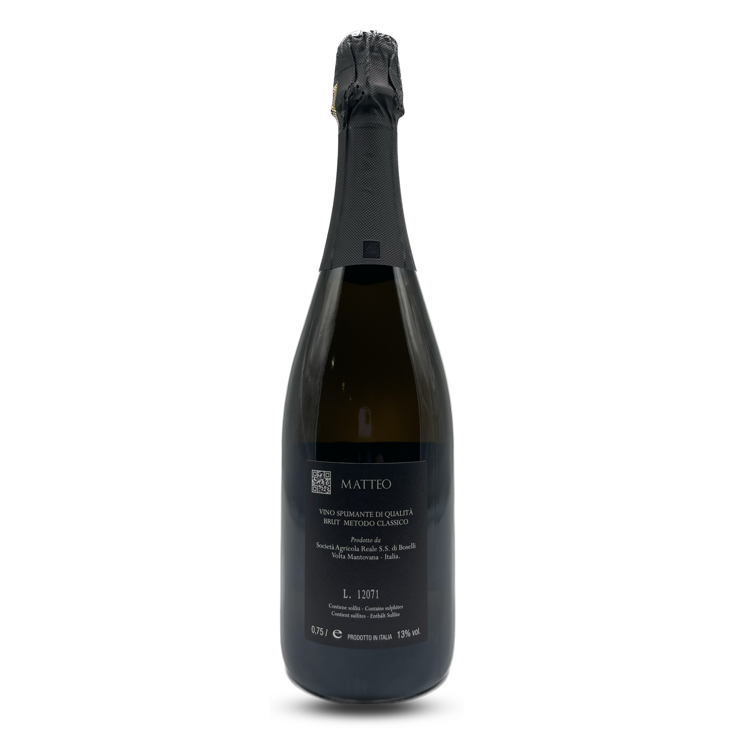 Bottiglia Magnum 1,5L con etichetta personalizzabile con cristalli