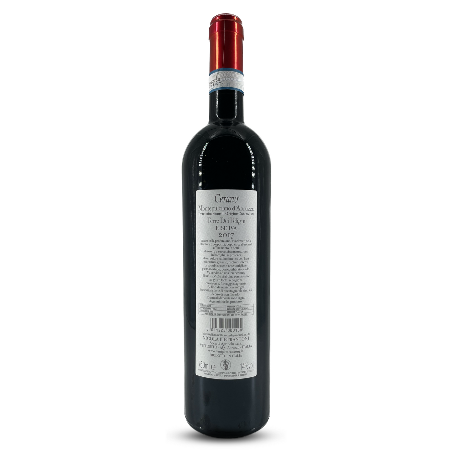 MONTEPULCIANO DOC RISERVA 2017